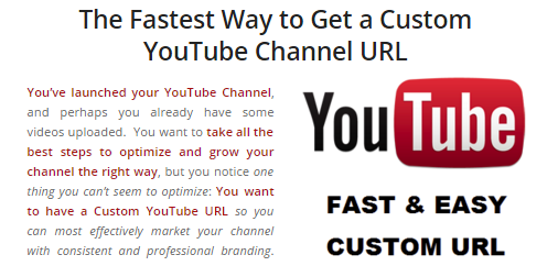 fastestwaycustomyoutubeurl